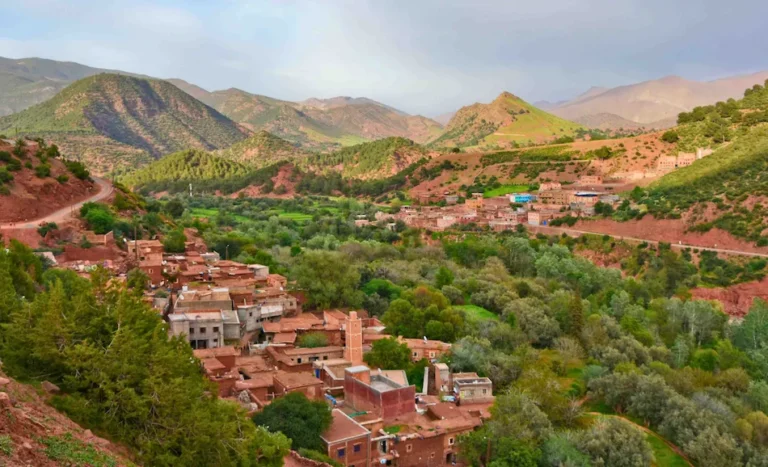 Atlas Mountains village – Imlil Hiking Trip to Toubkal from Marrakech
